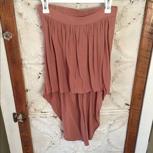 Super cute high low skirt